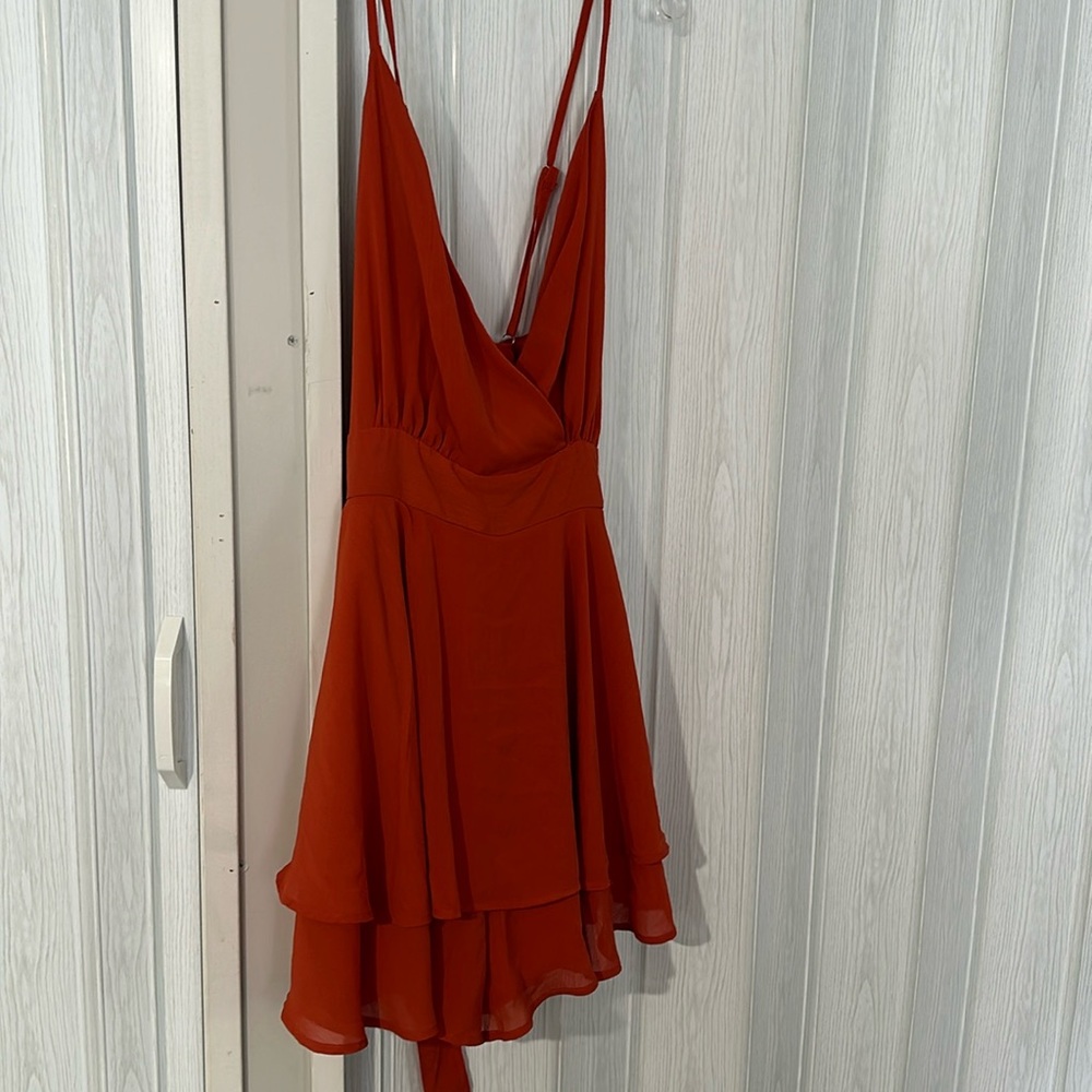 Mini romper dress